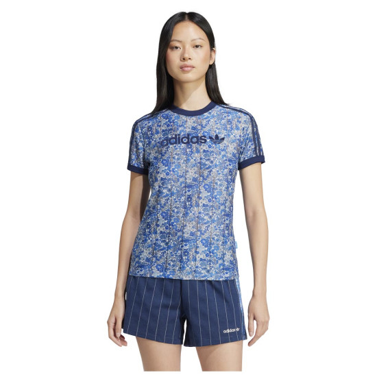 Adidas Γυναικεία κοντομάνικη μπλούζα Originals x Liberty London Tonal Cali Tee